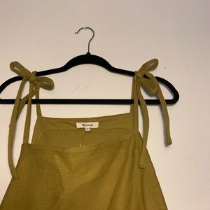 olive knit tank top